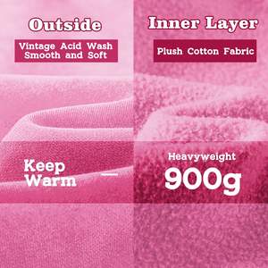 Polar 100% algodón Original Sudadera con capucha peso pesado bordado pulóver Streetwear gimnasio hombres sudaderas con capucha personalizadas de gran tamaño - Product Image 5