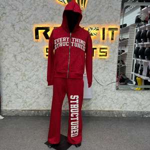 Superior Quality Cheap Price Customer Demanded Low Price Zipper Tracksuit For Men Unique Style New Design Mens Tracksuits - Product Image 5