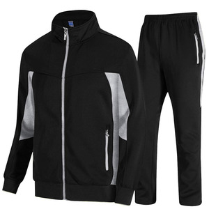 Traje Deportivo Personalizado para Hombre GENTS GARB, de Poliéster/Algodón, Secado Rápido, Transpirable, Resistente al Viento, con Logotipo Frontal, Ideal para Invierno - Product Image 1