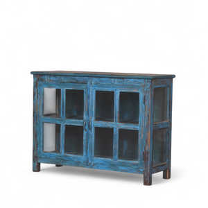 Antique Oak Wood Living Room Furniture Luxury and <b>Rustic</b> Wooden <b>Cabinet</b> for Home Villa Dining Wine Cellar Home Bar Use - Product Image 1