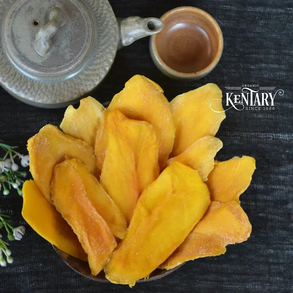 Low MOQ 100% Natural Hight quality dry fruits Less Sugar Slices Soft Dried Mango With 24 months Shelf Life Made in Vietnam