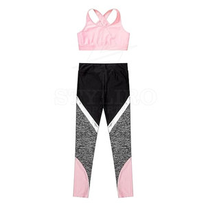 Wholesale 2 Piece <b>Yoga</b> Fitness Gym Clothes Women High Quality Customized Printing Light Weight Women <b>Yoga</b> <b>Set</b> - Product Image 1