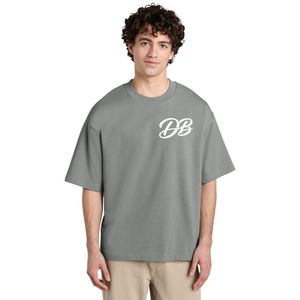 Camiseta Gris Extra Grande Personalizada para Hombre, 100% Algodón, Hombros Caídos, Camiseta Lisa para Impresión de Logotipo Personalizado, Impresión en Pantalla, DTG, OEM - Product Image 1