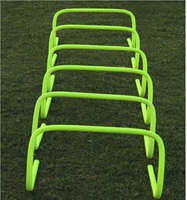 Haies d'agilité écologiques, durables et légères en PVC/plastique (6/9/12 pouces) pour l'entraînement de vitesse au football, au soccer, au basketball et au volleyball