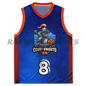 Vente en gros usine – Nouveaux ensembles d'uniformes d'athlètes respirants et anti-humidité personnalisés pour équipes de basketball, shorts imprimés par sublimation - Product Image 1