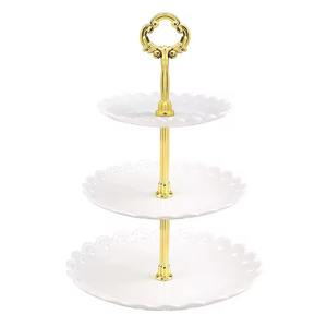 Wood and Resin Cake Stand Elegant Decorative <b>Dessert</b> Stand for Wedding Birthday Party and Modern Home Kitchen Use From India - Product Image 1