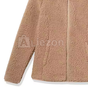 แจ็กเก็ตขนแกะสำหรับผู้ใหญ่สำหรับผู้หญิงเสื้อผ้าให้ความอบอุ่นสำหรับฤดูหนาวทำจากโรงงาน - Product Image 4