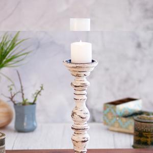 Bougeoir contemporain en bois écologique avec lanterne pour la décoration intérieure, les fêtes de mariage de Noël - Product Image 6