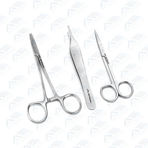 ชุดฝึกทางการแพทย์เครื่องมือผ่าตัดเย็บผิวมนุษย์ทำจากซิลิโคนสแตนเลสเครื่องมือผ่าตัดสำหรับพิถีพิถัน - Product Image 2