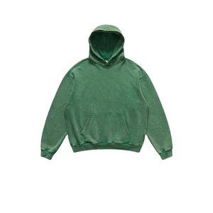 Sudadera con capucha lavada con ácido de piedra de alta calidad, serie High Street, suéter viejo, sudadera Vintage lavada con piedra de gran tamaño - Product Image 2