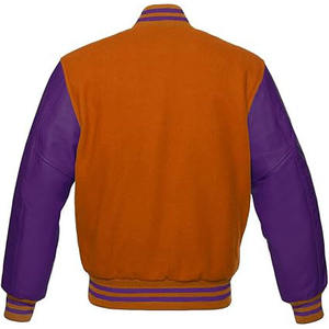 Nueva chaqueta universitaria de otoño, chaqueta de béisbol para hombre, abrigo informal holgado, chaqueta Bomber con patrón estampado para hombre - Product Image 6