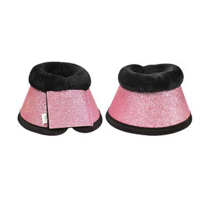 Bota de campana cómoda de protección de equipo de caballo personalizada con precio al por mayor con logotipo personalizado Protección de caballo superventas - Product Image 3