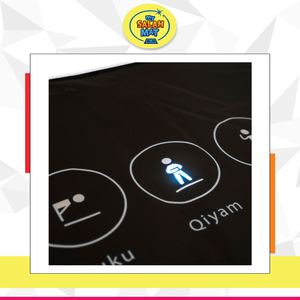 Alfombrillas DE ORACIÓN DE VIAJE Calidad superlativa Piso musulmán inteligente Alfombrilla de oración electrónica interactiva inteligente para adultos a un precio confiable - Product Image 5