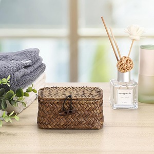 กล่องเก็บของตกแต่งจากหญ้าทะเล กล่องเก็บของทำมือ เป็นมิตรกับสิ่งแวดล้อม ของตกแต่งบ้านจากธรรมชาติ ขายส่งจากเวียดนาม - Product Image 6