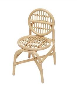 2 seater wicker <b>chair</b> made of natural rattan for children, Student furniture, Party decoration for children - Product Image 5