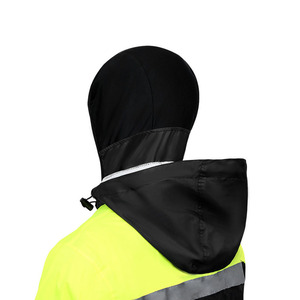 Trajes de lluvia transpirables e impermeables del mejor Material para hombres y mujeres, chaqueta de lluvia con tira reflectante duradera, ropa de lluvia estilo Poncho - Product Image 2
