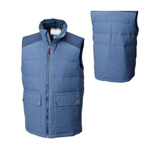 Chaleco de Hombre de Invierno, Diseño Nuevo, Personalizado, Acolchado, Impermeable, Transpirable, de Poliéster, Cuello Alto, Sin Mangas, Reversible - Product Image 6