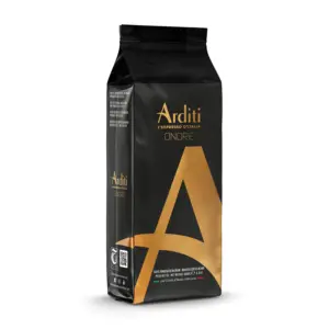 Best Selling Award Wining 1 kg Pack Coffee Beans Arditi Onore Arabica Roasted Coffee Beans from Italian Manufacturer