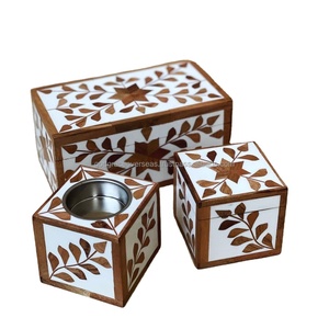 Mother of Pearl Inlay Bakhoor <b>Incense</b> Burner Set <b>Incense</b> Mubkhar Oud Bakhoor <b>Box</b> and Burner Mubkhar - Product Image 2