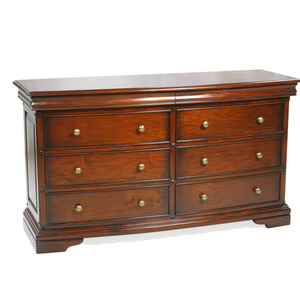 Customized Elegant 8 Drawer Wide <b>Chest</b> <b>Wooden</b> <b>Storage</b> Cabinet Bedroom Furniture for Home Hotel and Apartment Use - Product Image 1