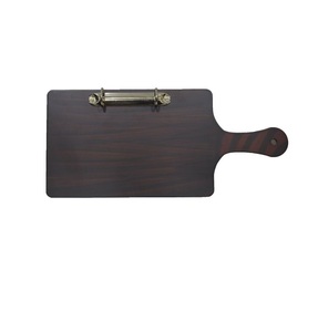 Tableau noir en bois pour restaurant bar menu mémo présentoir de table babillard - Product Image 1