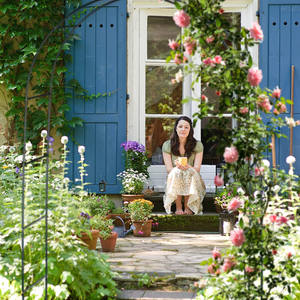 Arco de metal para pérgola de jardín, para rosas, flores y plantas trepadoras, 240 cm - Product Image 3