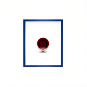 Marco de Plástico Azul Brillante Estilo PLA BÁSICO de 30x40cm para Bubola y Naibo, Categoría de Producto Marcos de Plástico, Modelo PLA01 BL 11 - Product Image 2