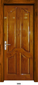 Minimalist Design Fire-Rated Wooden Security Door - Product Image 2