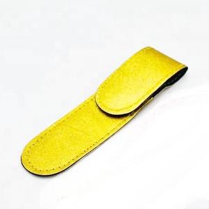 Pochette en cuir avec logo personnalisé de qualité supérieure pour pince à cils Outil de beauté solide avec fermeture magnétique Caractéristiques de marque privée - Product Image 6