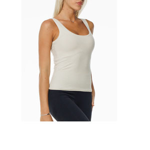 Nouveauté, meilleure qualité, débardeurs courts à boutons unis pour femmes, en spandex/coton, design personnalisé, haut pour femmes, Bangladesh - Product Image 5
