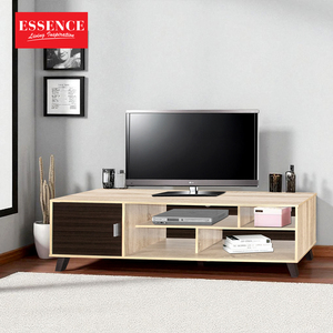 Mueble de TV Moderno de Madera Contrachapada de Roble Foster, Mueble de Consola Contemporáneo para el Hogar, Hotel, Precio Directo de Fábrica, Sala de Estar, Apartamento 65 - Product Image 1