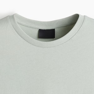 Camisetas de algodón básicas suaves para todos los días, cuello redondo, ajuste Regular 150GSM, ligeras, cómodas, descuentos por pedidos a granel, MOQ 20 piezas - Product Image 6