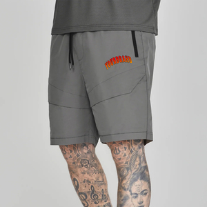 Pantalones cortos de jogging micro sólidos elásticos de alta calidad para hombre, ropa informal con cordón, logotipo impreso personalizado, cómodos, transpirables, de secado rápido - Product Image 6