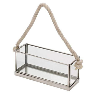 Bougeoirs en verre transparent avec compte miroir, 3 pièces - Product Image 4