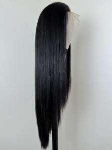 En gros, Cheveux humains vierges Remy lisses, Lace Frontal et Closure, à double trame machine, pour femmes - Product Image 6