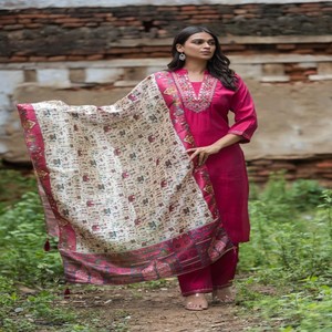 ชุดสูทสไตล์โรมันทำจากผ้าไหมแท้แบบดั้งเดิมสวมใส่สบายระบายอากาศได้ดีเหมาะสำหรับทุกโอกาส - Product Image 2