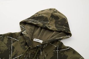 Offre Spéciale unisexe de haute qualité surdimensionné pull-over sweats à capuche personnalisé brodé en relief hiver en vrac polyester sweats pour hommes - Product Image 5