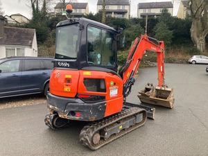Mini-excavatrice Kubota KX037-4 d'occasion, neuve et propre, poids opérationnel de 40 tonnes, avec pompe hydraulique Liyuan et boîte de vitesses, à vendre - Product Image 5