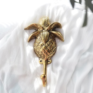 Pineapple Garment Brass Made <b>Wall</b> <b>Mounted</b> <b>Coat</b> Hook Clothing <b>Rack</b> - Product Image 1