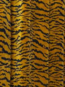 Custom Exotic Jungle Cotton Velvet Curtains 3.5" Rod Pocket Bespoke Sizes Tiger Leopard & Safari <b>Prints</b> Customized In Any - Product Image 4
