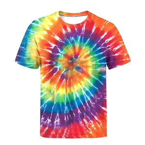 Wholesale Custom T Shirt <b>Printing</b> <b>Machine</b> Cotton Dip Dye Tie Dye - Product Image 2