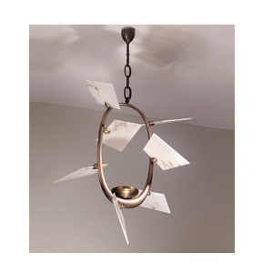 Lámpara de Araña Colgante de Cristal LED Hecha a Mano de Lujo, Diseño Moderno Personalizable para Comedor Residencial, Decoración de Hotel - Product Image 6