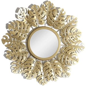 Best Selling Iron <b>Mirror</b> Art <b>Irregular</b> Circular Living Room Metal Frame Wall <b>Mirror</b> Decor Christmas Vintage Luxury Space Casual - Product Image 4