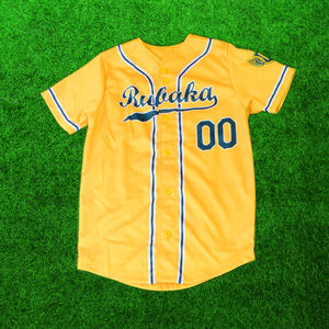 Uniforme de baseball de softball de joueur d'équipe en polyester respirant conçu sur mesure-ensemble complet de vêtements de sport imprimés par sublimation numérique - Product Image 2