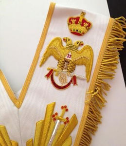 Collar de la Orden de la Raya Escocesa de Grado 33, Collares Masónicos, Mejores Ofertas, Collares Masónicos Personalizados - Product Image 3