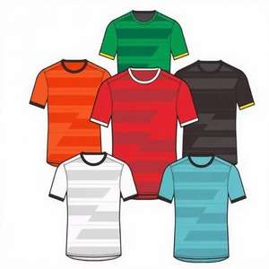 Tenues de football américain de qualité supérieure, 100 % polyester, manches courtes, anti-bactériennes, impression par sublimation, ensembles personnalisés pour l'été - Product Image 3