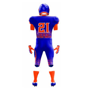 Imprimé meilleur design 100% polyester hommes portent des uniformes de football américain hauts de football américain maillot de football américain - Product Image 5