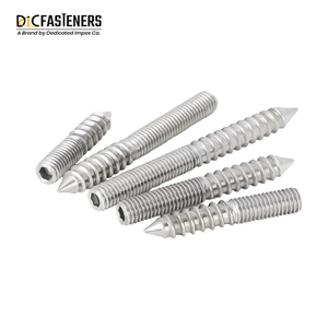 Boulons de suspension à double extrémité M10 UNC/UNF Filetage M20 M2 Tailles de filetage Diverses longueurs Métal Acier Zingué Disponible Laiton Bois - Product Image 2