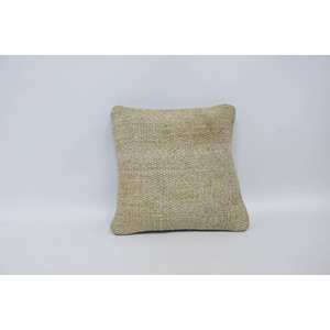 หมอนผ้าแคนธาขนสัตว์สีเบจ16x16นิ้วดีไซน์โบโฮแบบชนบทพร้อมลายดอกไม้ปักวินเทจสำหรับบ้านหรือโซฟา - Product Image 1