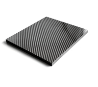 Juegos de tablero de fibra de carbono forjado Personalizado 1mm 5mm 15mm placas de fibra de carbono placa de corte de hoja paneles de pared de carbono y tableros